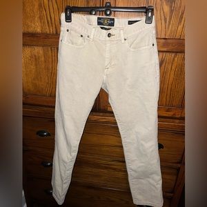 Lucky Brand men’s 221 Original Straight Tan jeans